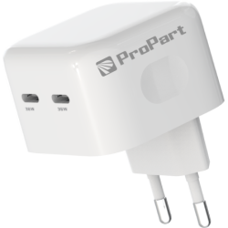 Caricabatteria 36 Watt 2 Prese USB-C Modello E685-36W