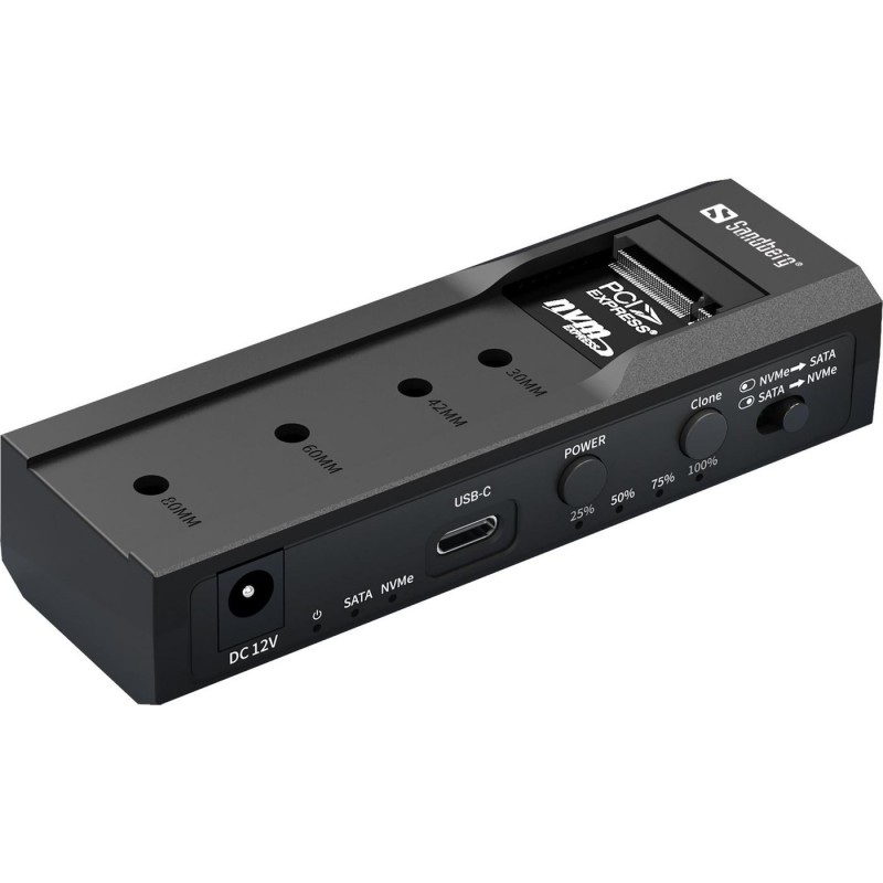 USB-3 Cloner+Dock M2+NVMe+SATA