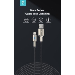 Cavo Usb Lightning in lega zinco e nylon intrecciato 15 mt