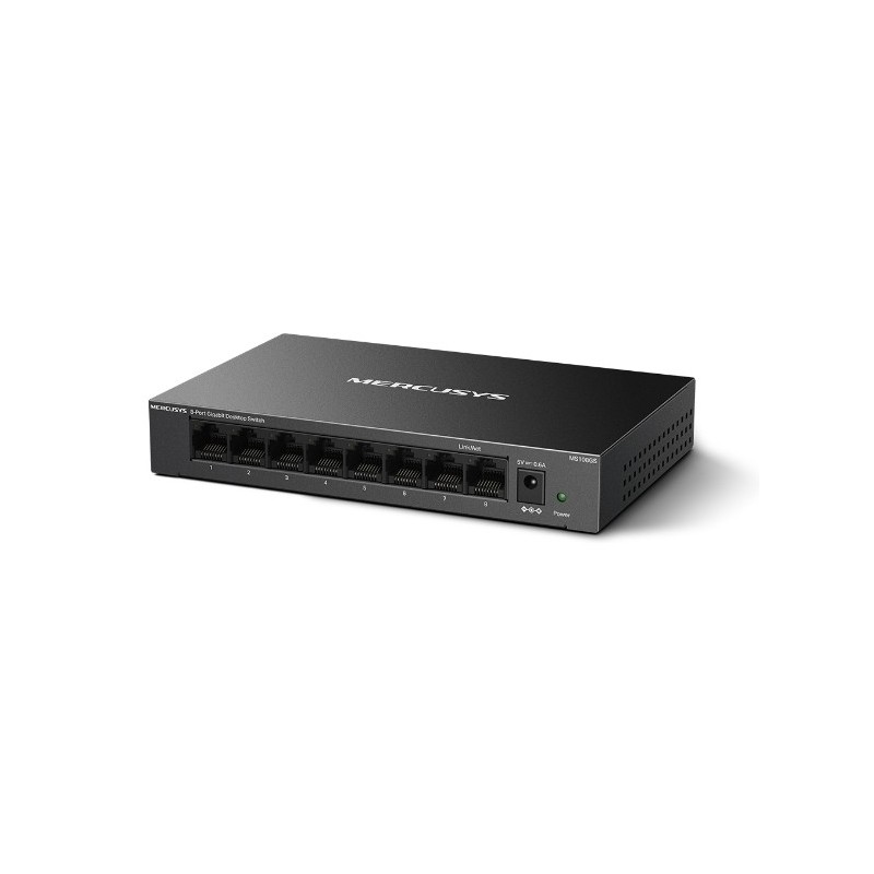 Switch 8-Porte Metallo 10/100/1000Mbps - Mercusys MS108GS