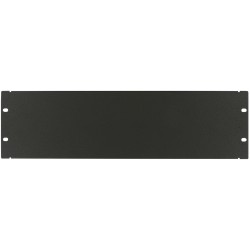 3U 19" SCREW TYPE BLANK PANEL