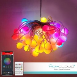 Catena 66 Sfere luminose Smart RGB-IC Wi-Fi + Bluetooth