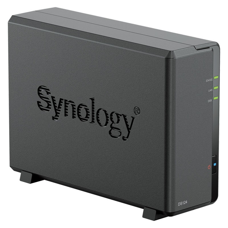 SYNOLOGY NAS TOWER 1BAY 25"/35" SSD/HDD SATA MAX 12TB CPU quad-cor