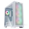 Abysm Gaming Danube Mura White BX300 ARGB Tower Case ATX EATX ITX