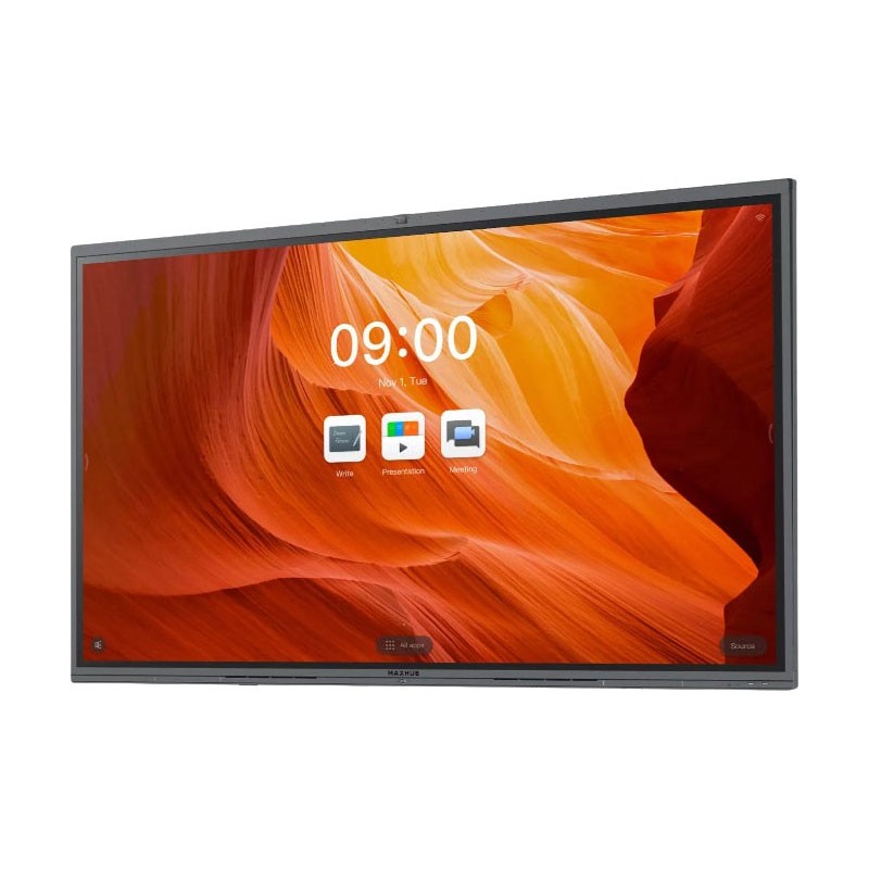 Schermo interattivo Maxhub V6 Classic da 75" LED VA UHD 4K - Risposta