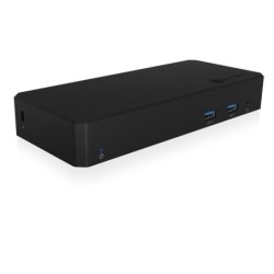 DockingStation ICY BOX 135 W con NB 3xHDMI/3xDP/6xUSB-A 30/Audio