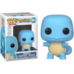 Funko Pop Pokemon Squirtle - Figura in vinile - Altezza 9 cm circa