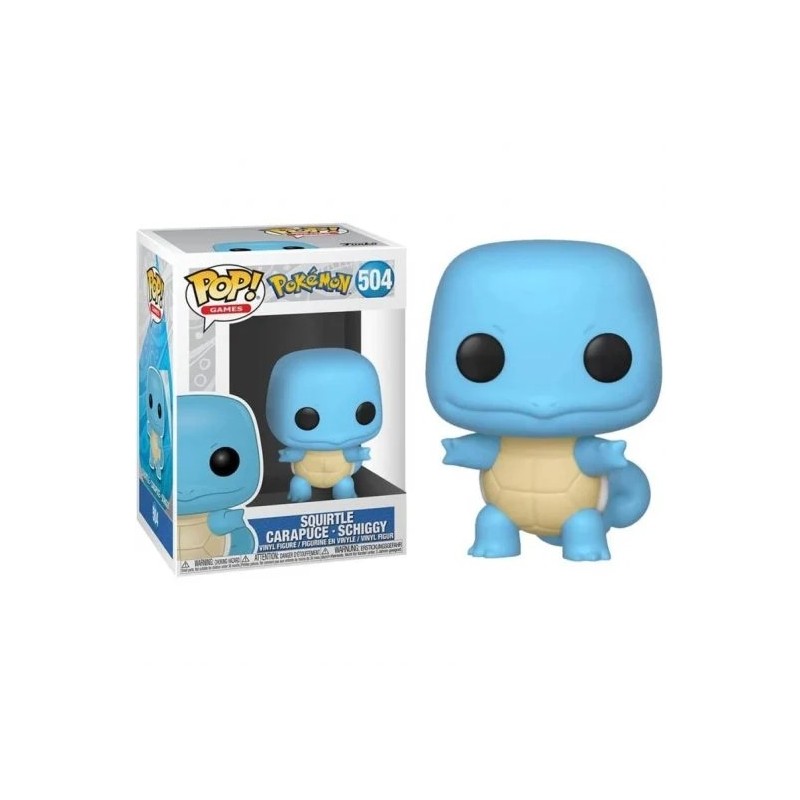 Funko Pop Pokemon Squirtle - Figura in vinile - Altezza 9 cm circa