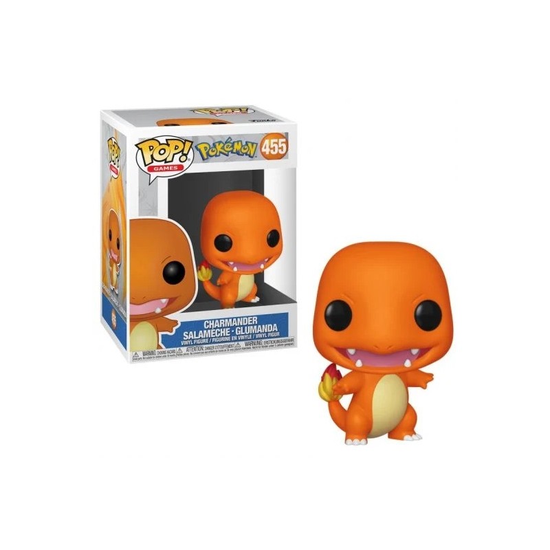 Funko Pop Pokemon Charmander - Figura in vinile - Altezza 10 cm circa