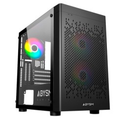 Abysm Danube Inva MX202 ITX Tower Case micro ATX - Lato in vetro tem