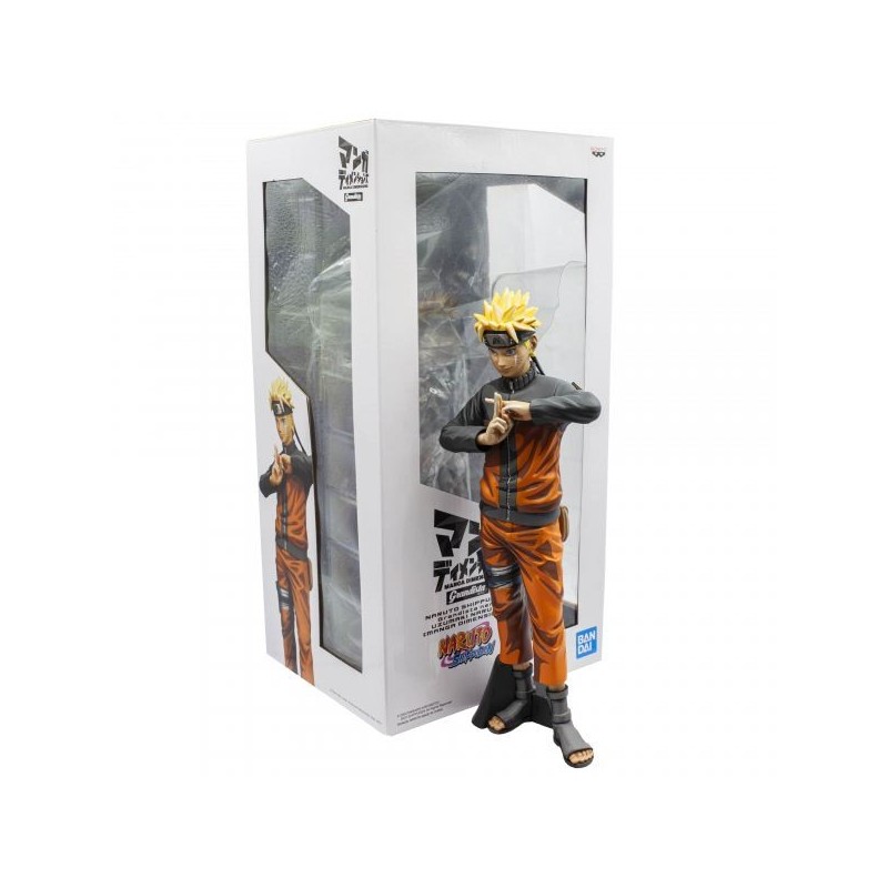 Banpresto Grandista Naruto Shippuden Naruto Uzumaki - Figura da colle