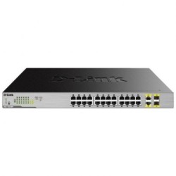 Switch D-Link 26 porte Gigabit 10/100/1000 Mbps PoE