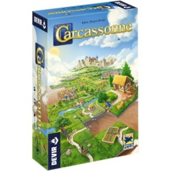 Gioco da Tavolo Carcassonne - Tema Costruzione/Strategia - Da 2 a 5 G