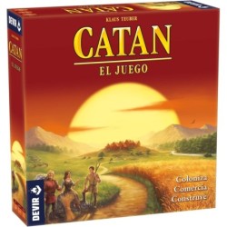 Gioco da tavolo I Coloni di Catan - Tema Colonizzazione/Commercio - D