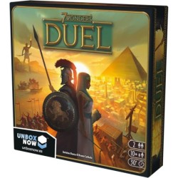 Gioco da tavolo 7 Wonders Duel - Tema della storia - 2 giocatori - Da