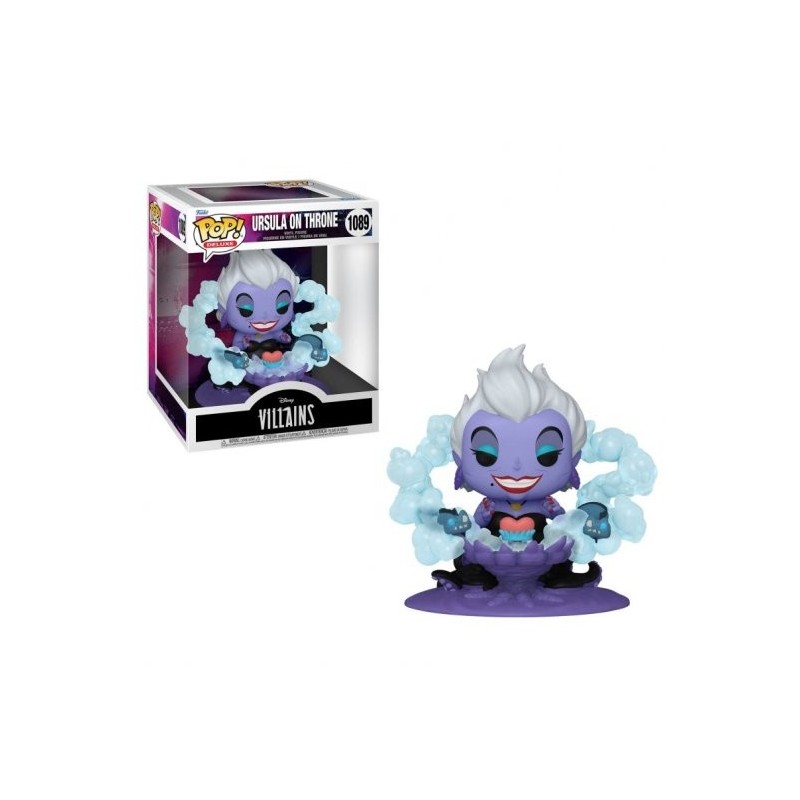 Funko Pop Deluxe Disney Villains Ursula sul trono - Figura in vinile