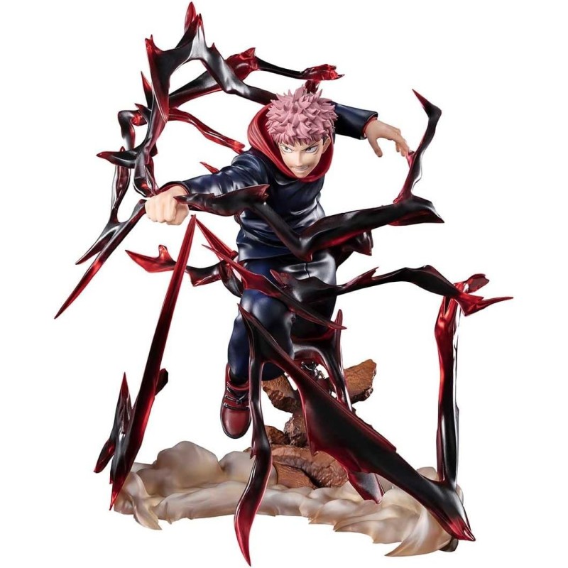 Tamashii Nations Figuarts Zero Jujutsu Kaisen Yuji Itadori Black Flas