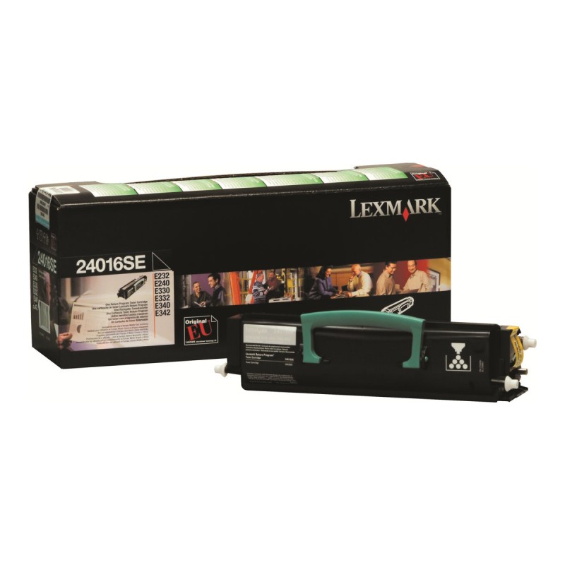 TONER LEXMARK 24016SE BK